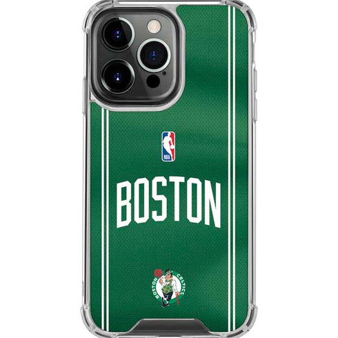 NBA Boston Celtics Jersey iPhone 16 Pro Max Clear Case
